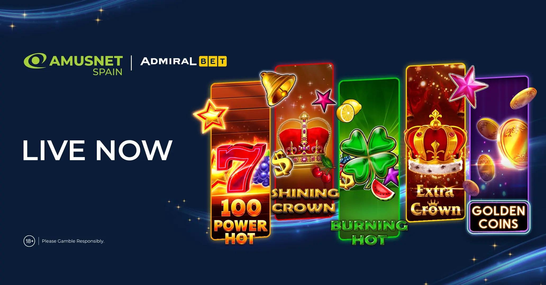 Amusnet Continues Spanish Market Expansion with Admiralbet Partnership