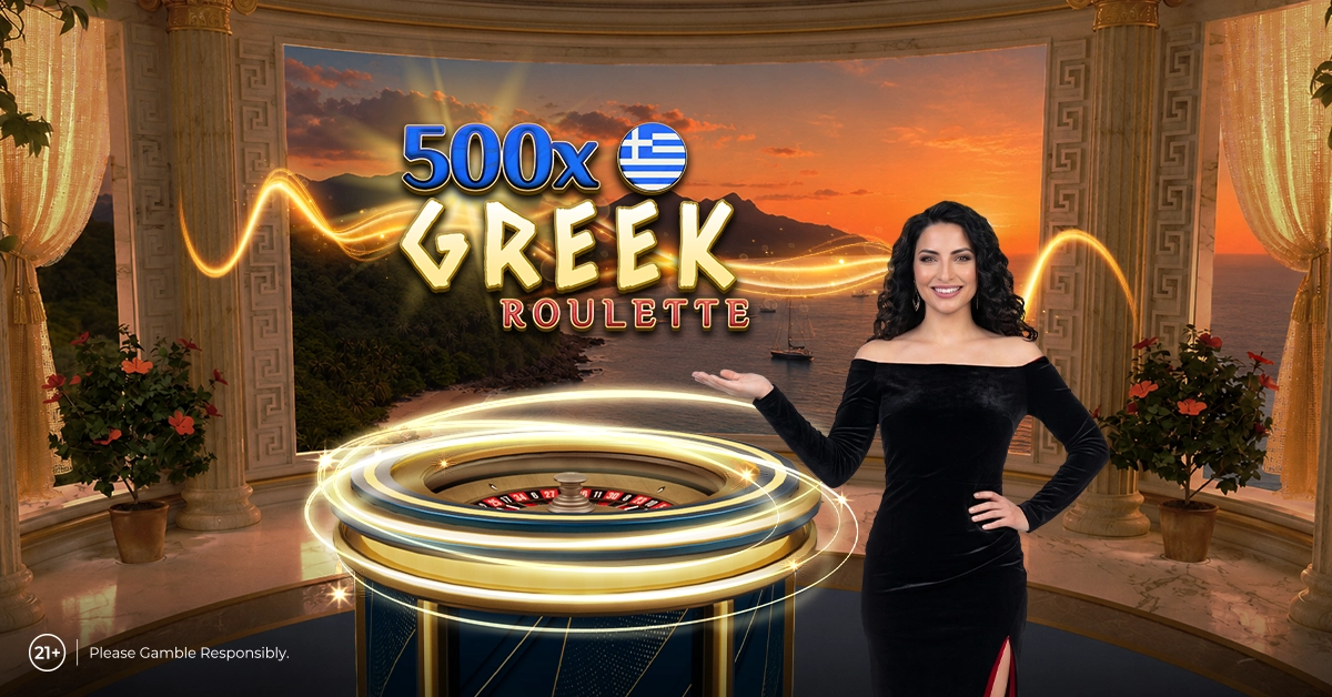 Amusnet Launches Greek Roulette 500x, a Market-Tailored Live Experience