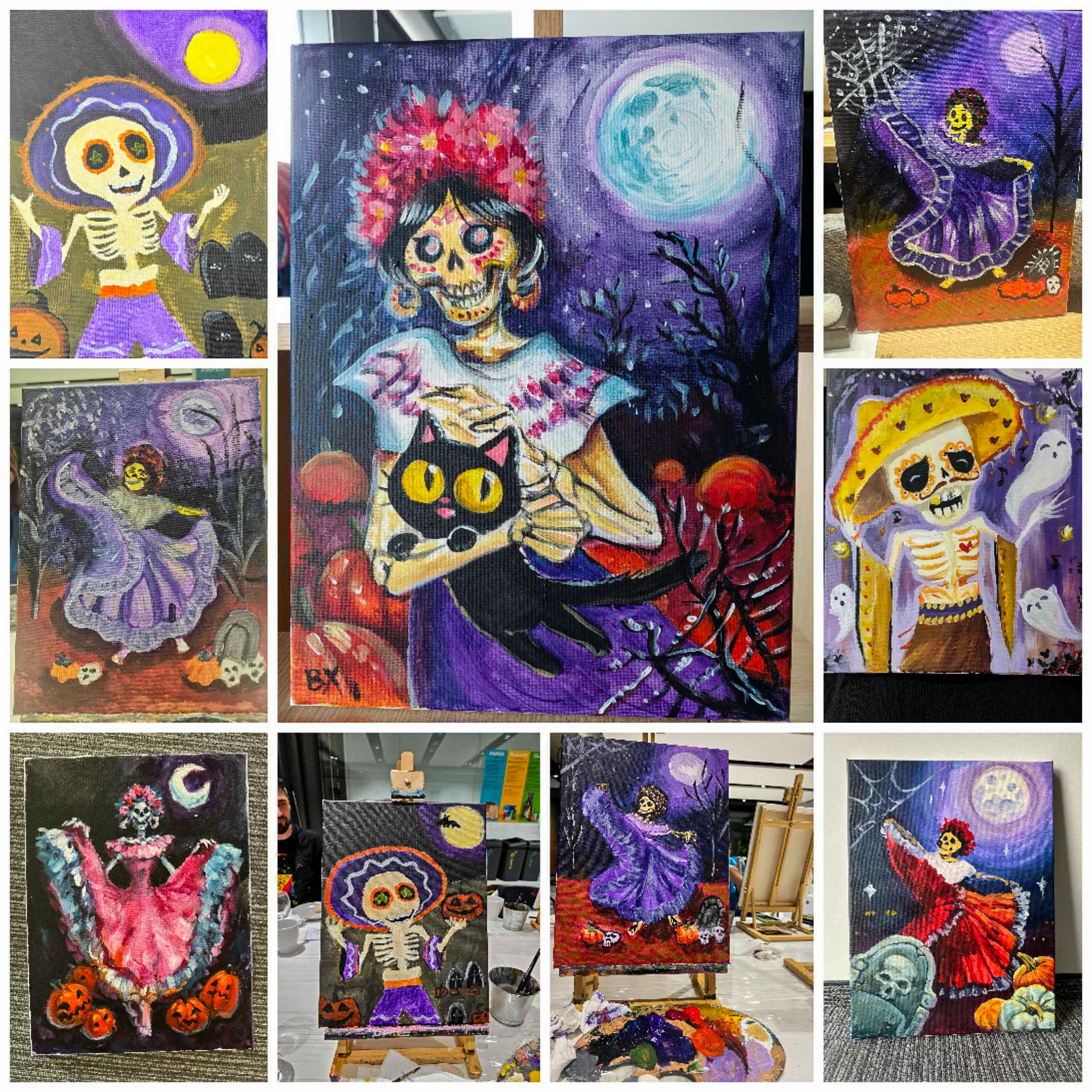 Drink & Draw: Halloween with a Creative Twist at Amusnet