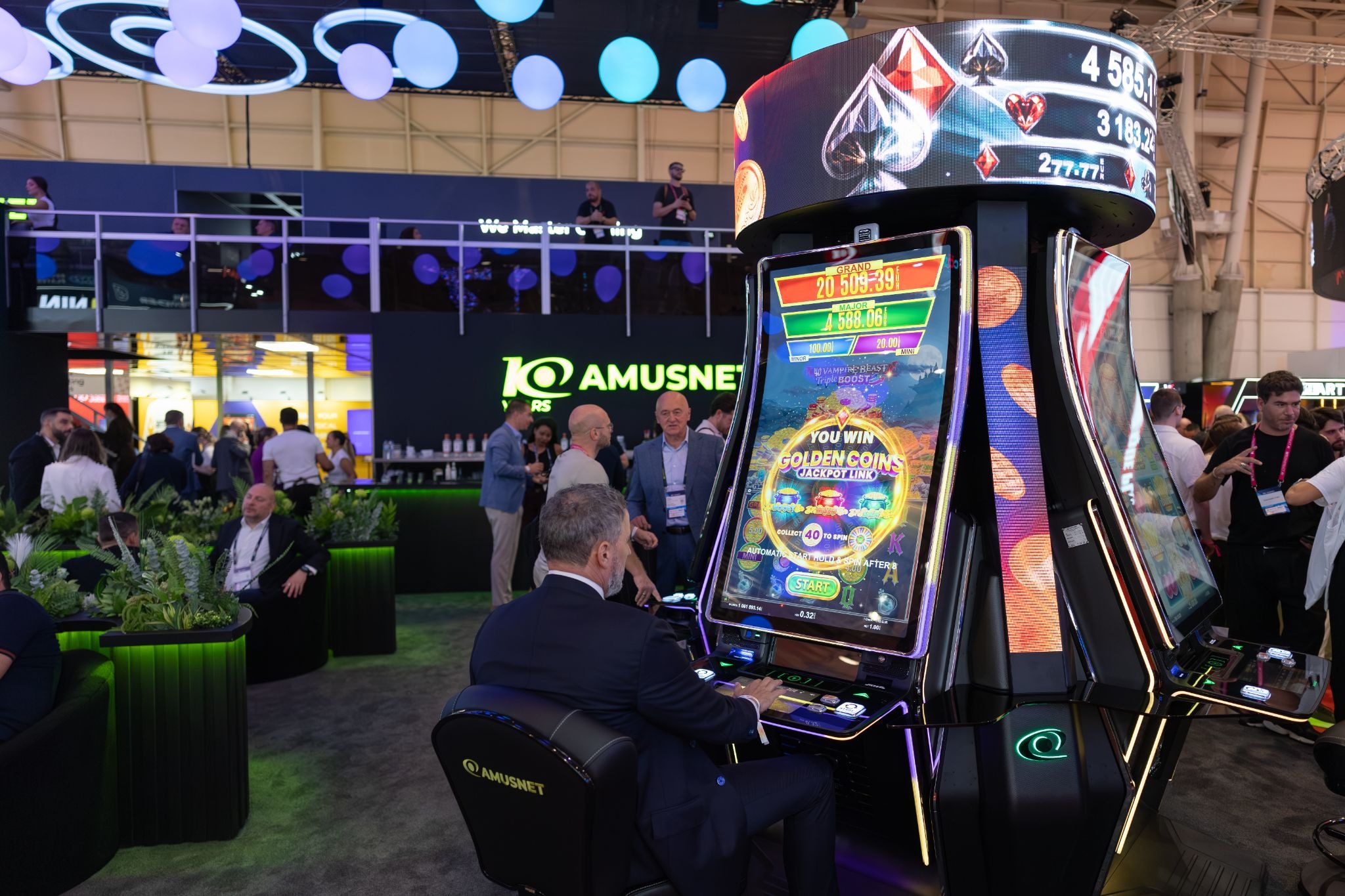 Borislav Marinov, Head of Business Development Land-based, shares how Amusnet is transforming physical gaming halls worldwide. 