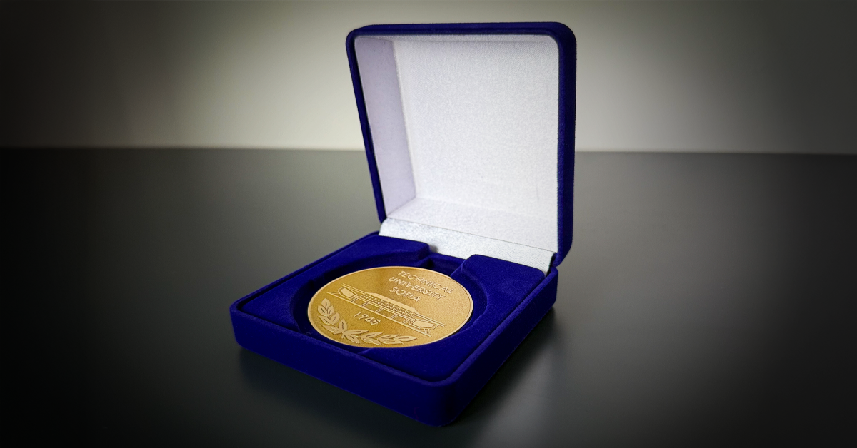 Amusnet CEO Ivo Georgiev Honored with Golden Medal by the Technical University of Sofia
